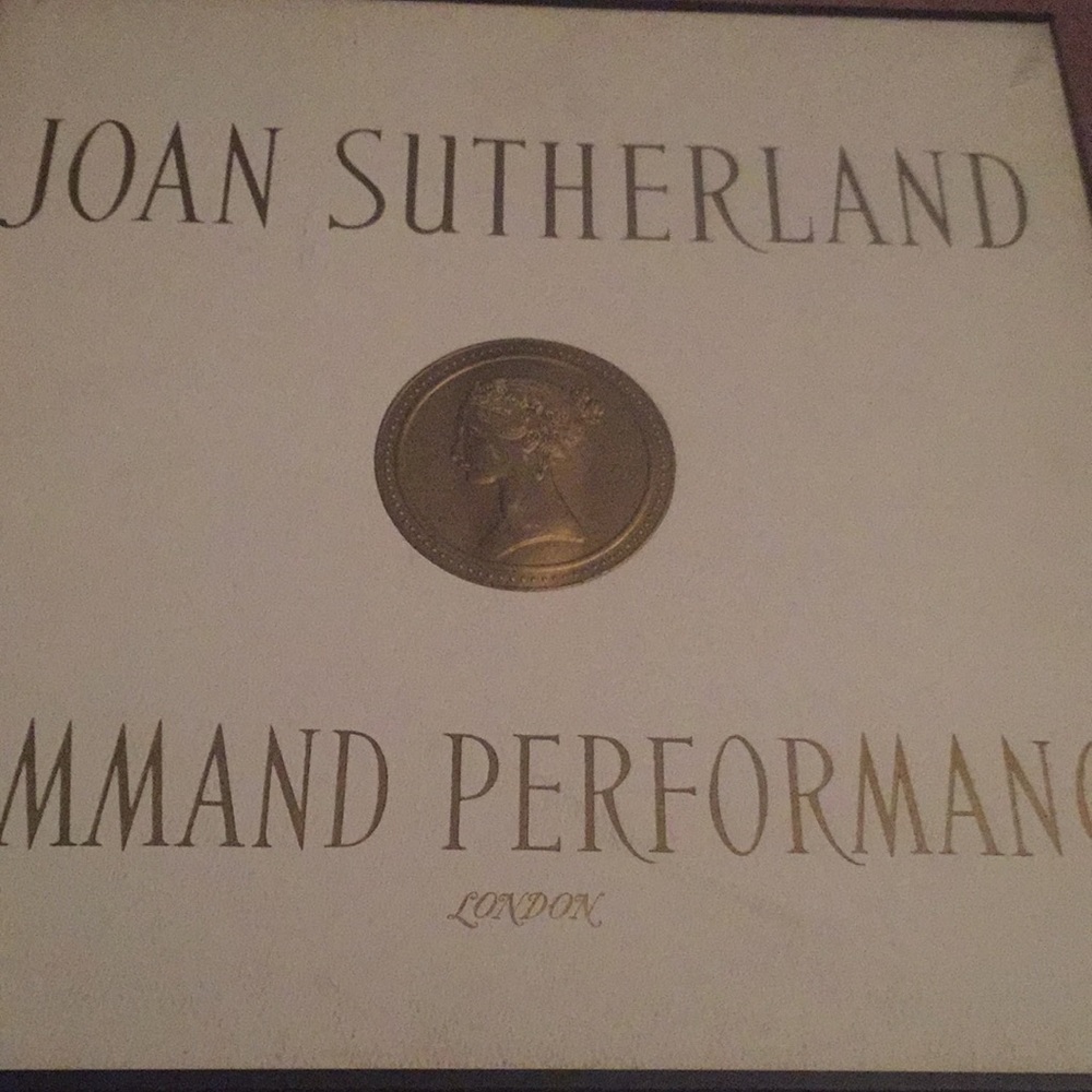 Joan Sutherland,  London goodwill if not sold